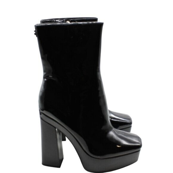 Guess Womens Platform Cushioned Logo Byra Square Toe Dress Booties - Picture 2 of 7